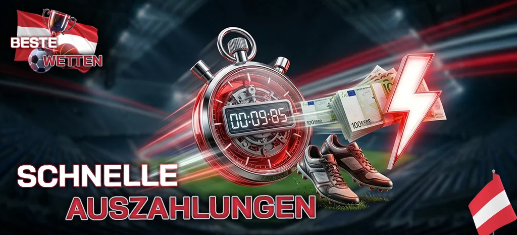 Sportwetten-Anbieter mit den schnellsten Auszahlungszeiten und zuverlässiger Gewinnabwicklung 2026.